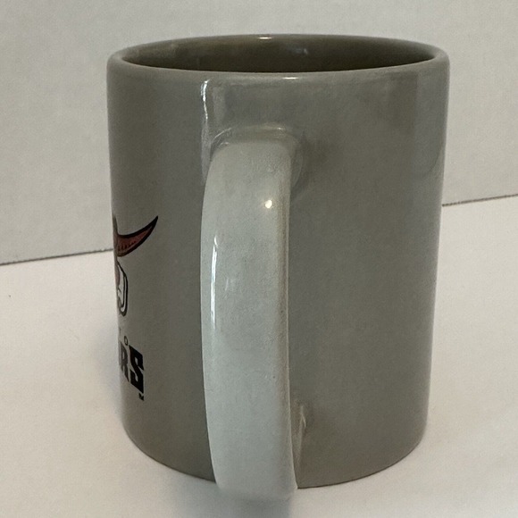 Toronto Raptors Coffee Mug Cup, NBA Grey w/Logo Red Purple VINTAGE - Picture 4 of 9